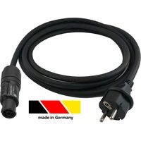 HAWA R7028 Strom Anschlusskabel Schwarz 5.00m HAWA R7028 Strom Anschlusskabel Schwarz 5.00m