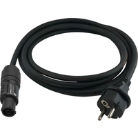 HAWA R7028 Strom Anschlusskabel Schwarz 5.00m HAWA R7028 Strom Anschlusskabel Schwarz 5.00m