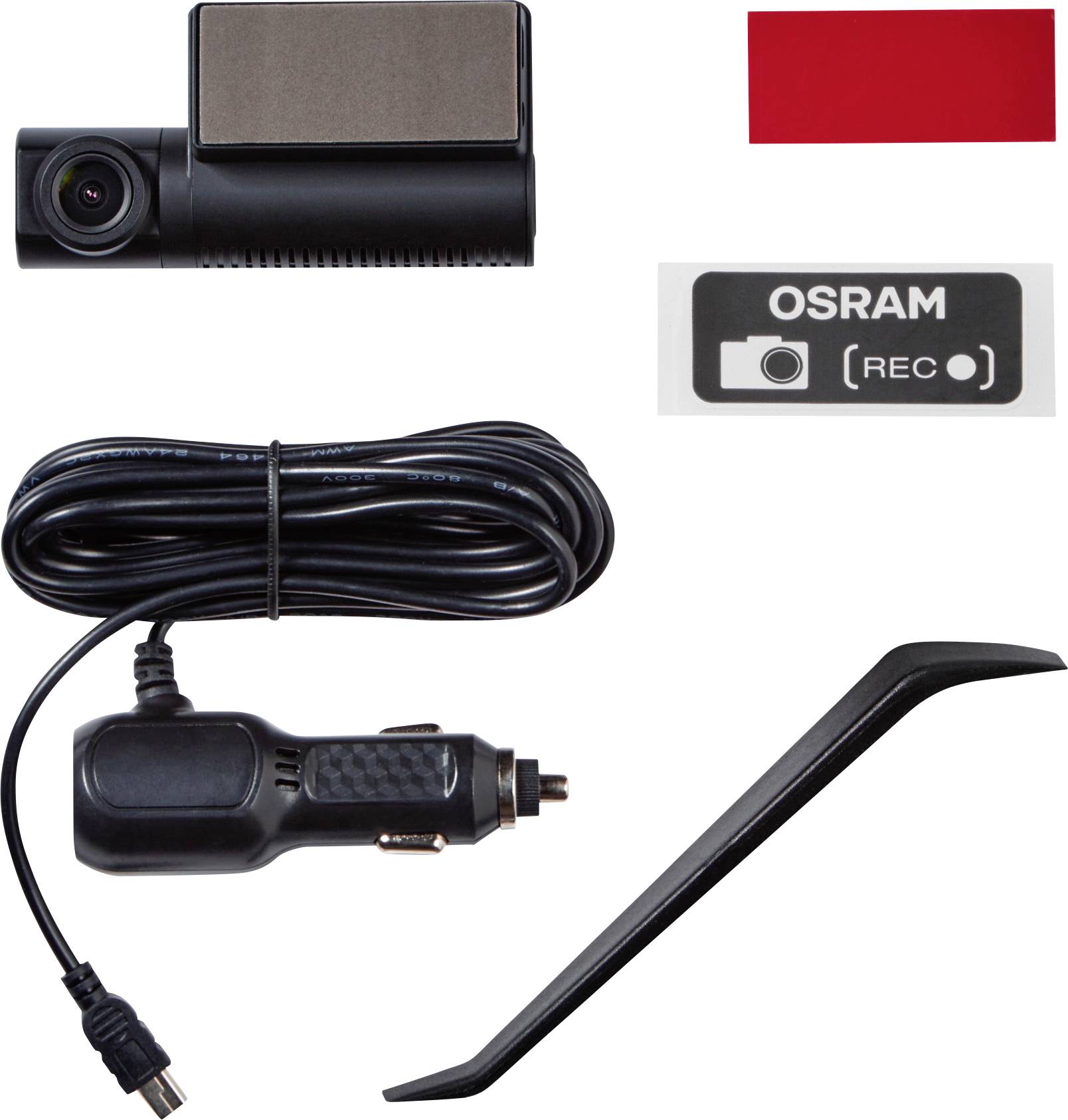 OSRAM ORSDC50 Dashcam mit GPS Blickwinkel horizontal max.=140 ° 5 V Akku, WLAN