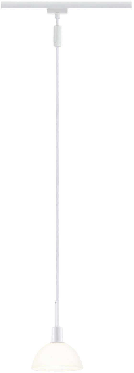 Paulmann Sarrasani Pendelleuchte URail E14 Weiß, Opal
