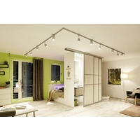 Paulmann Spot Tube Deckenstrahler URail GU10 Chrom (matt), Chrom Paulmann Spot Tube Deckenstrahler URail GU10 Chrom (matt), Chrom