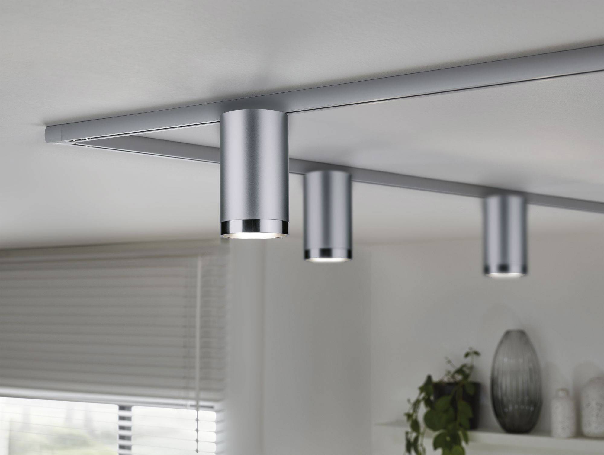 Paulmann Spot Tube Deckenstrahler URail GU10 Chrom (matt), Chrom