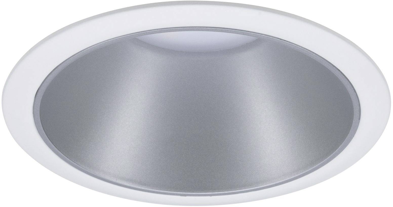 Paulmann 93398 LED-Einbauleuchte LED GU10 10W Weiß (matt), Silber