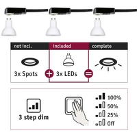Paulmann 28785 LED-Einbauleuchte EEK: G (A - G) GU10 19.5 W Weiß Paulmann 28785 LED-Einbauleuchte EEK: G (A - G) GU10 19.5 W Weiß
