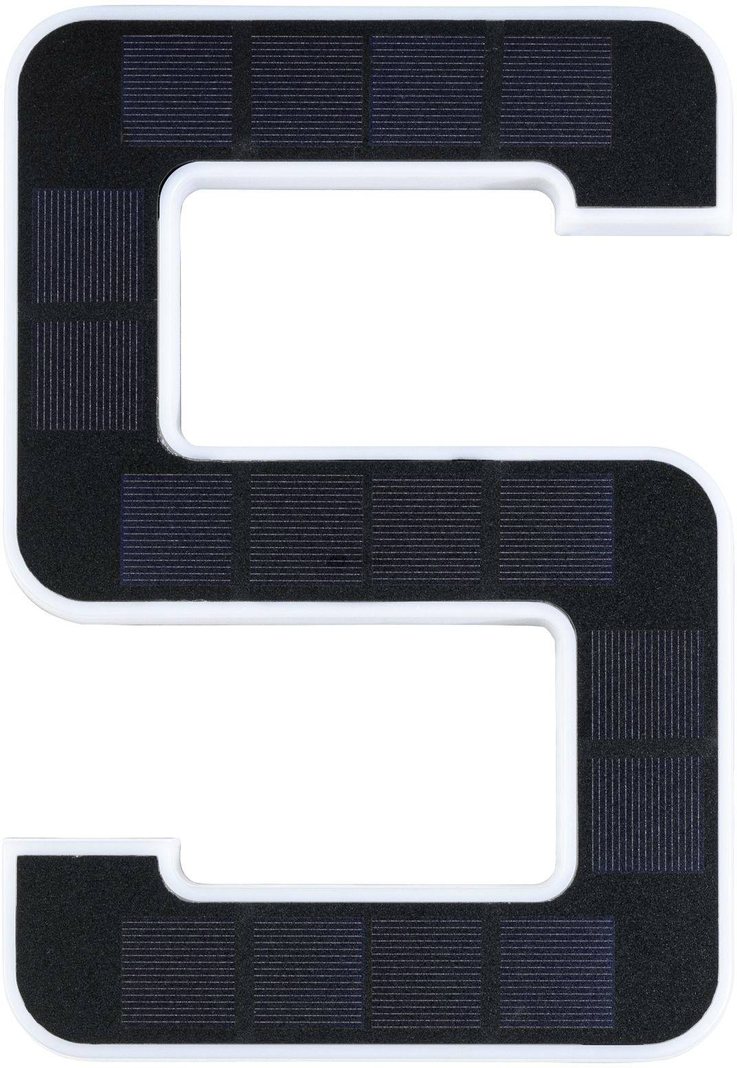 Paulmann 79846 Solar-Hausnummernleuchte 0.20W Warmweiß Schwarz