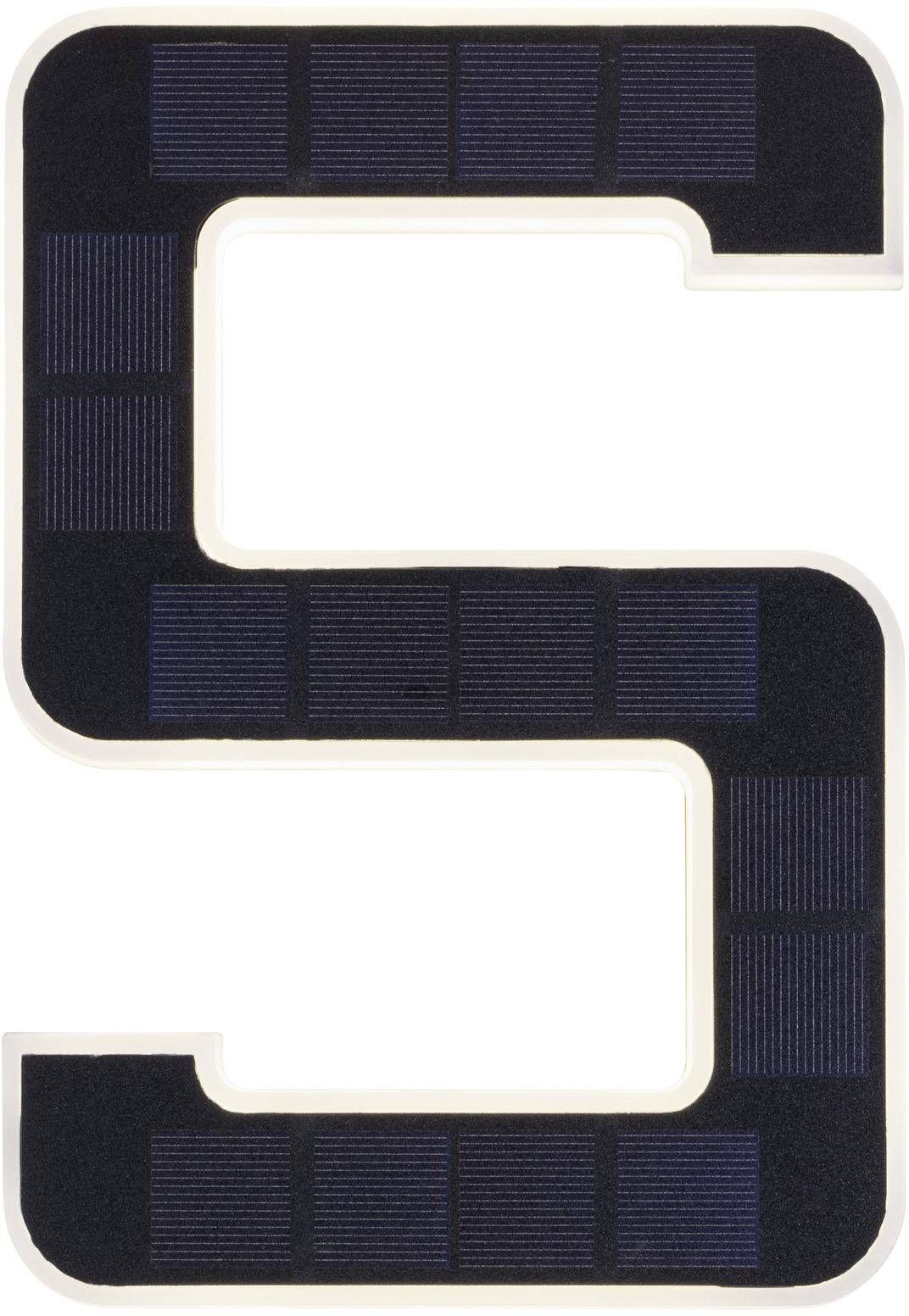 Paulmann 79846 Solar-Hausnummernleuchte 0.20 W Warmweiß Schwarz