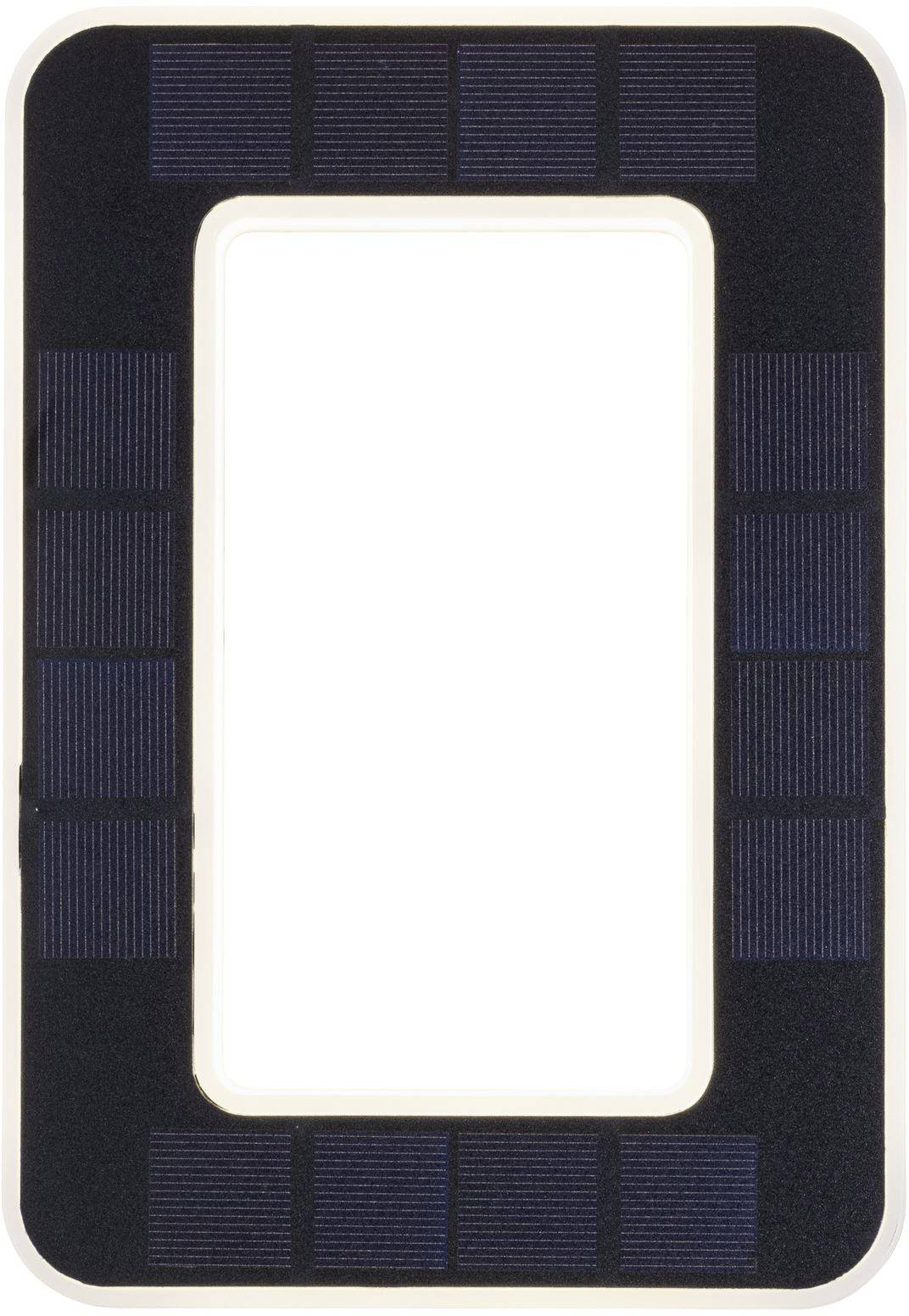 Paulmann 79851 Solar-Hausnummernleuchte 0.20W Warmweiß Schwarz