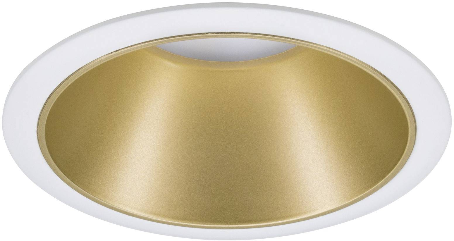 Paulmann 93396 LED-Einbauleuchte GU10 Weiß (matt), Gold