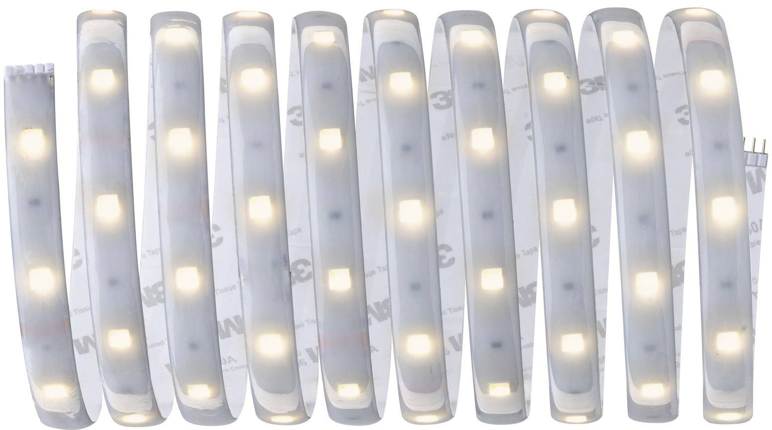 Paulmann 79877 LED-Streifen-Basisset mit Stecker 24V 3m Warmweiß 1 Set