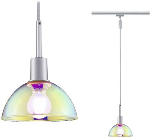Paulmann Sarrasani Pendelleuchte URail E14 Chrom (matt), Dichroic