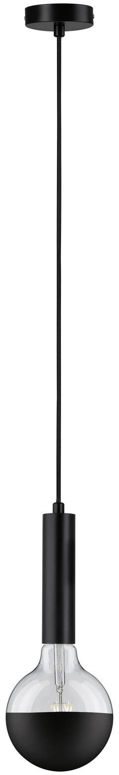 Paulmann 79757 Pendelleuchte E27 Schwarz