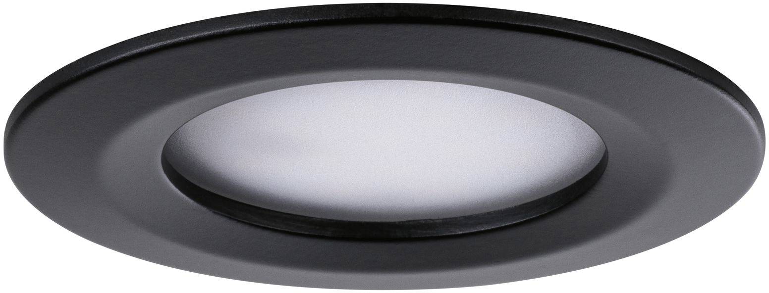 Paulmann 94473 LED-Einbauleuchte 3er Set LED 18W Schwarz (matt)