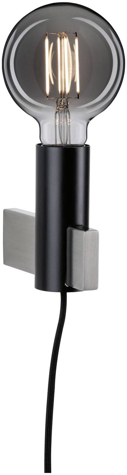 Paulmann Aik 79762 Wandleuchte E27 Schwarz