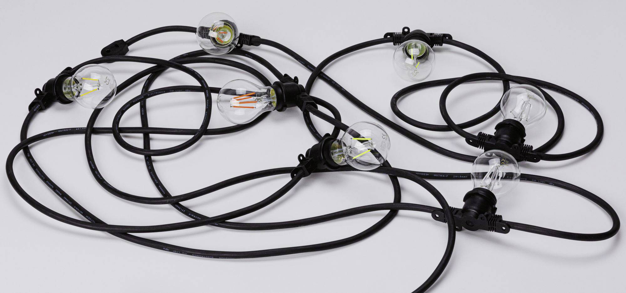 Paulmann 94316 Party-Lichterkette Innen/Außen netzbetrieben Anzahl Leuchtmittel 7