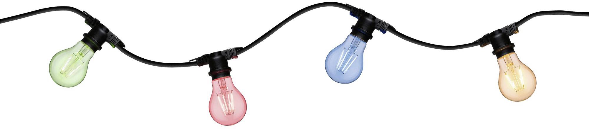 Paulmann 94316 Party-Lichterkette Innen/Außen netzbetrieben Anzahl Leuchtmittel 7