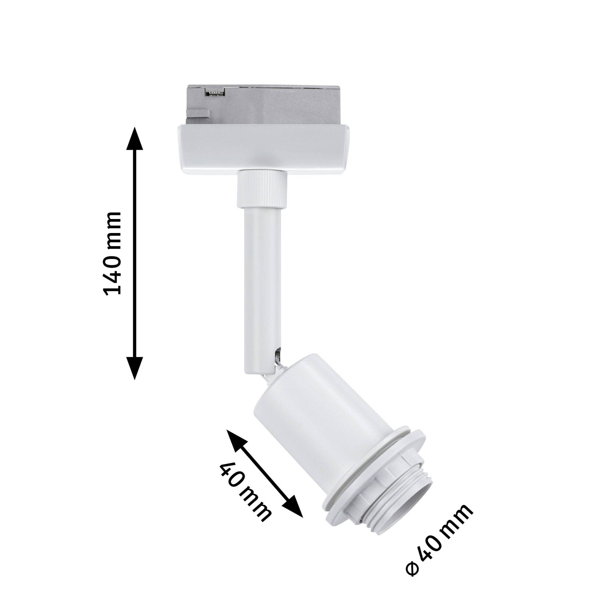 Paulmann Deco Systems Spot Deckenstrahler URail E14 Weiß