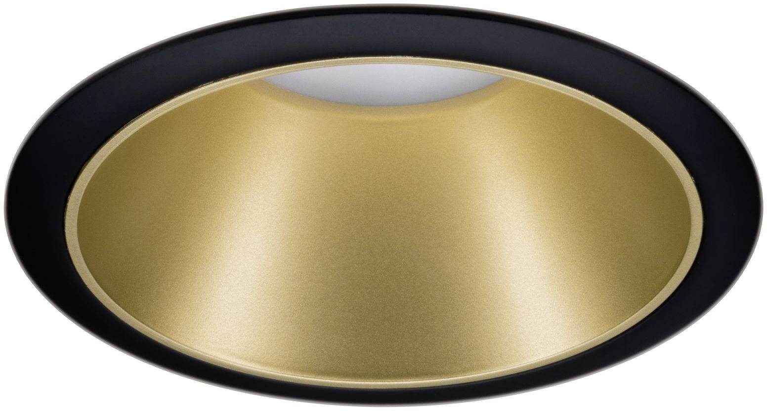 Paulmann 93395 LED-Einbauleuchte GU10 Schwarz (matt), Gold