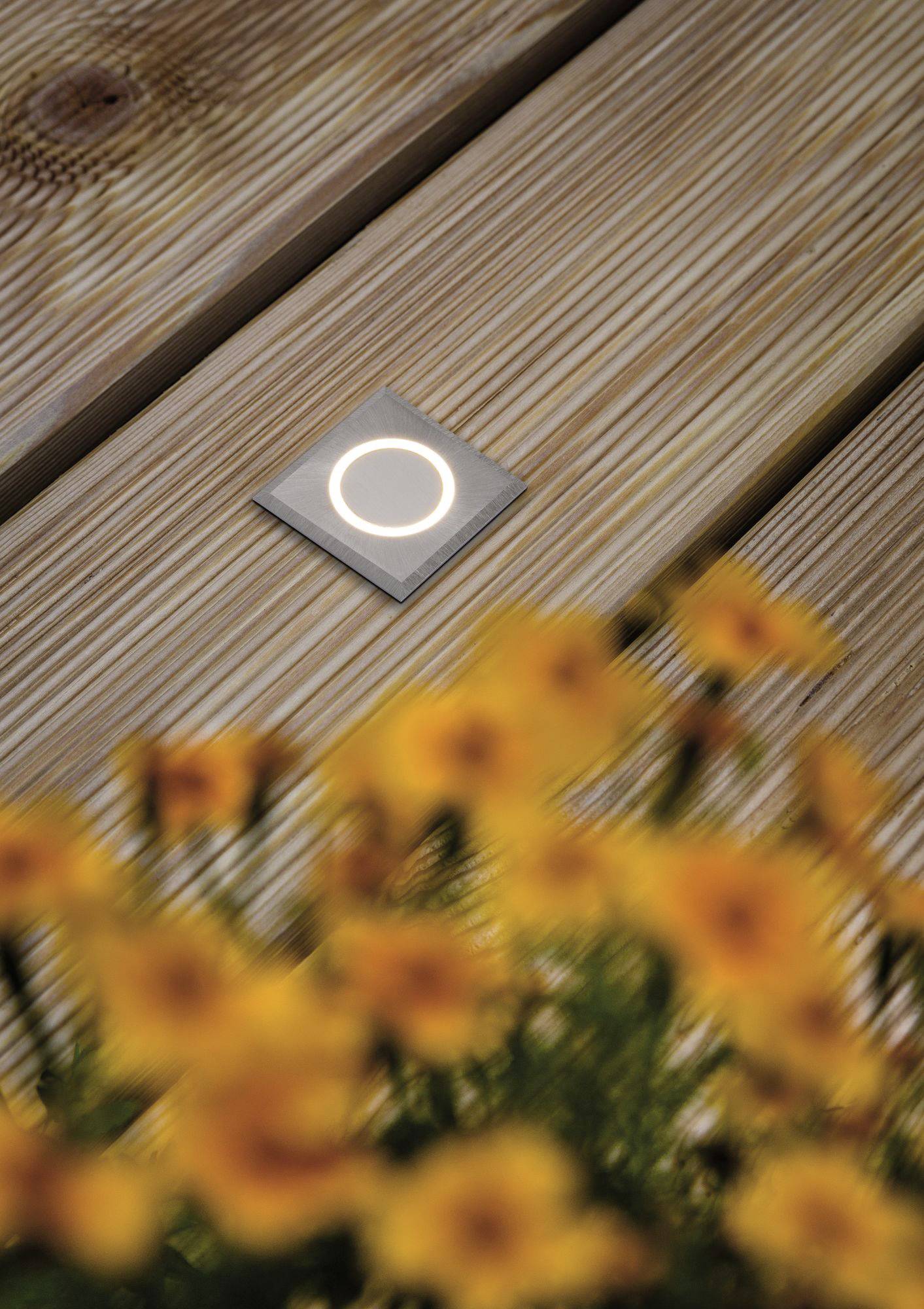 Paulmann 94364 Bodeneinbauleuchte LED 2W Edelstahl (gebürstet)