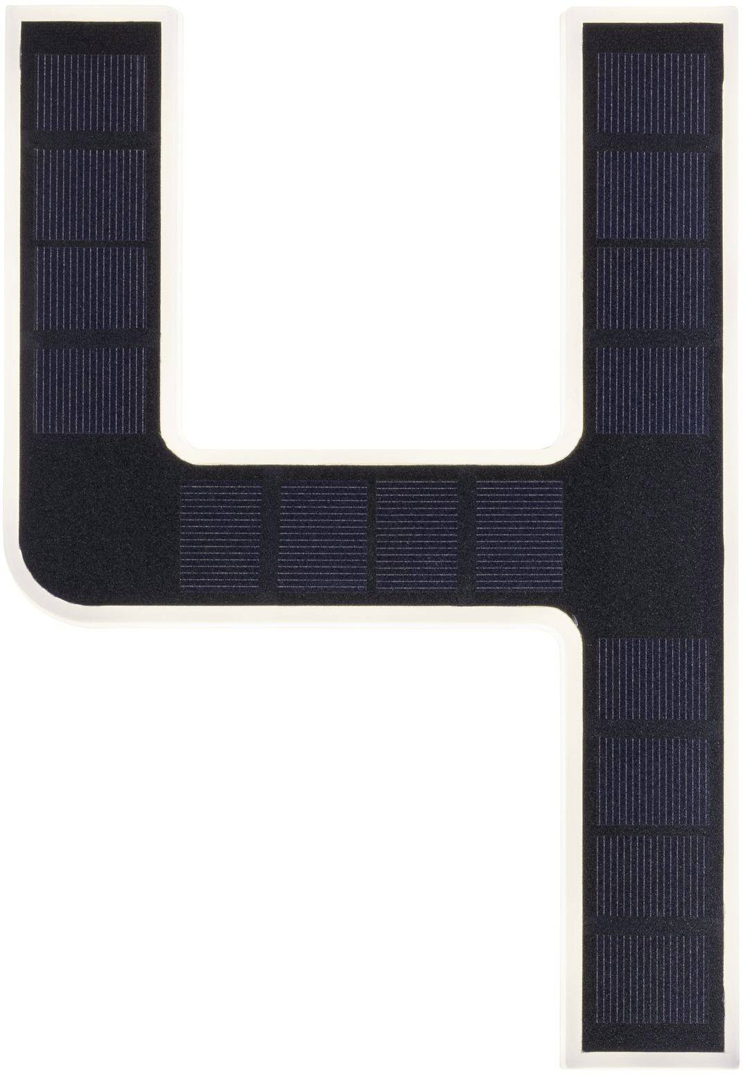 Paulmann 79845 Solar-Hausnummernleuchte 0.20W Warmweiß Schwarz