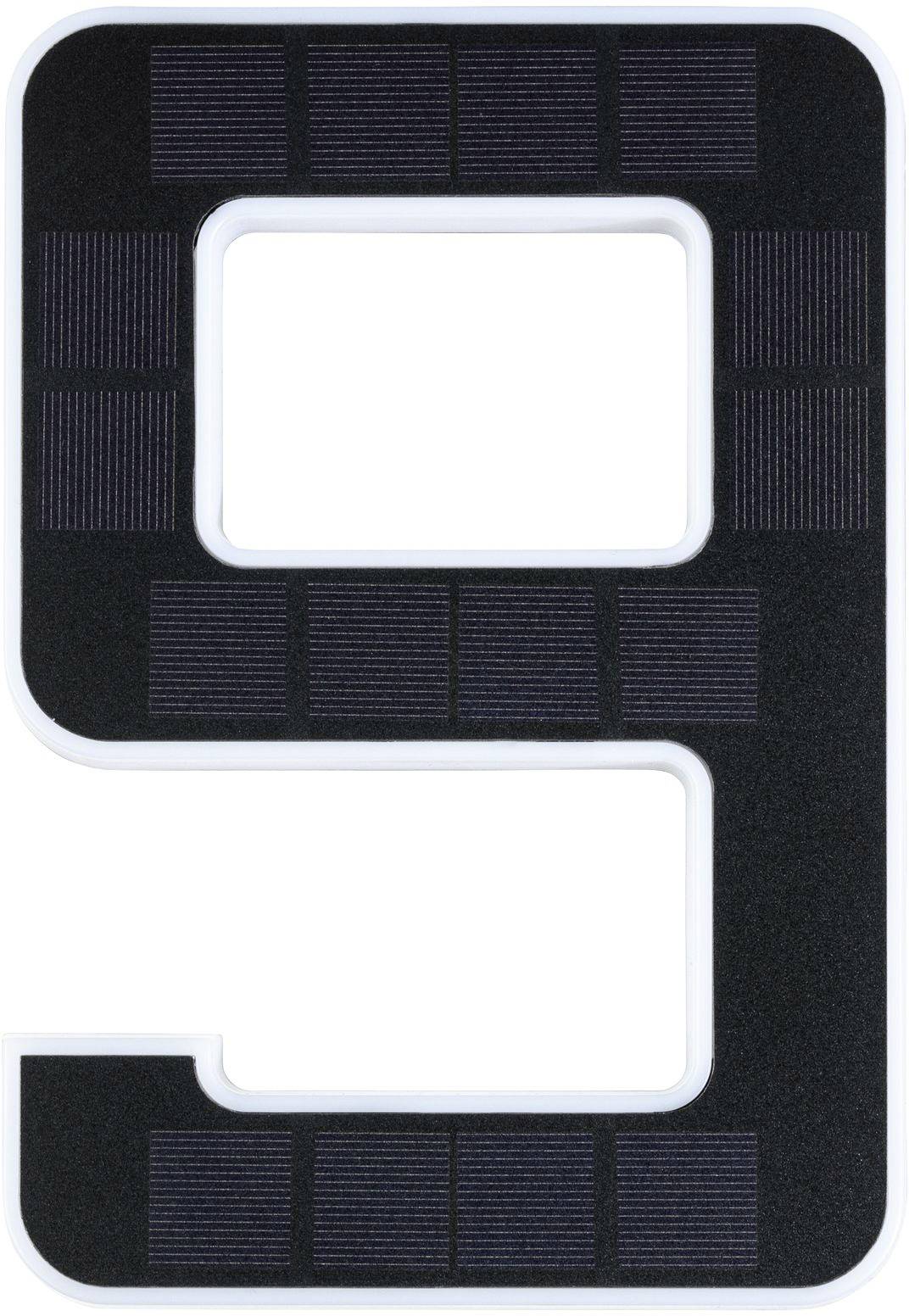 Paulmann 79850 Solar-Hausnummernleuchte 0.20W Warmweiß Schwarz