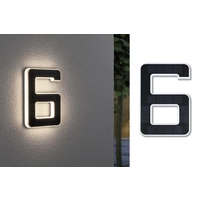 Paulmann 79847 Solar-Hausnummernleuchte 0.20W Warmweiß Schwarz Paulmann 79847 Solar-Hausnummernleuchte 0.20W Warmweiß Schwarz