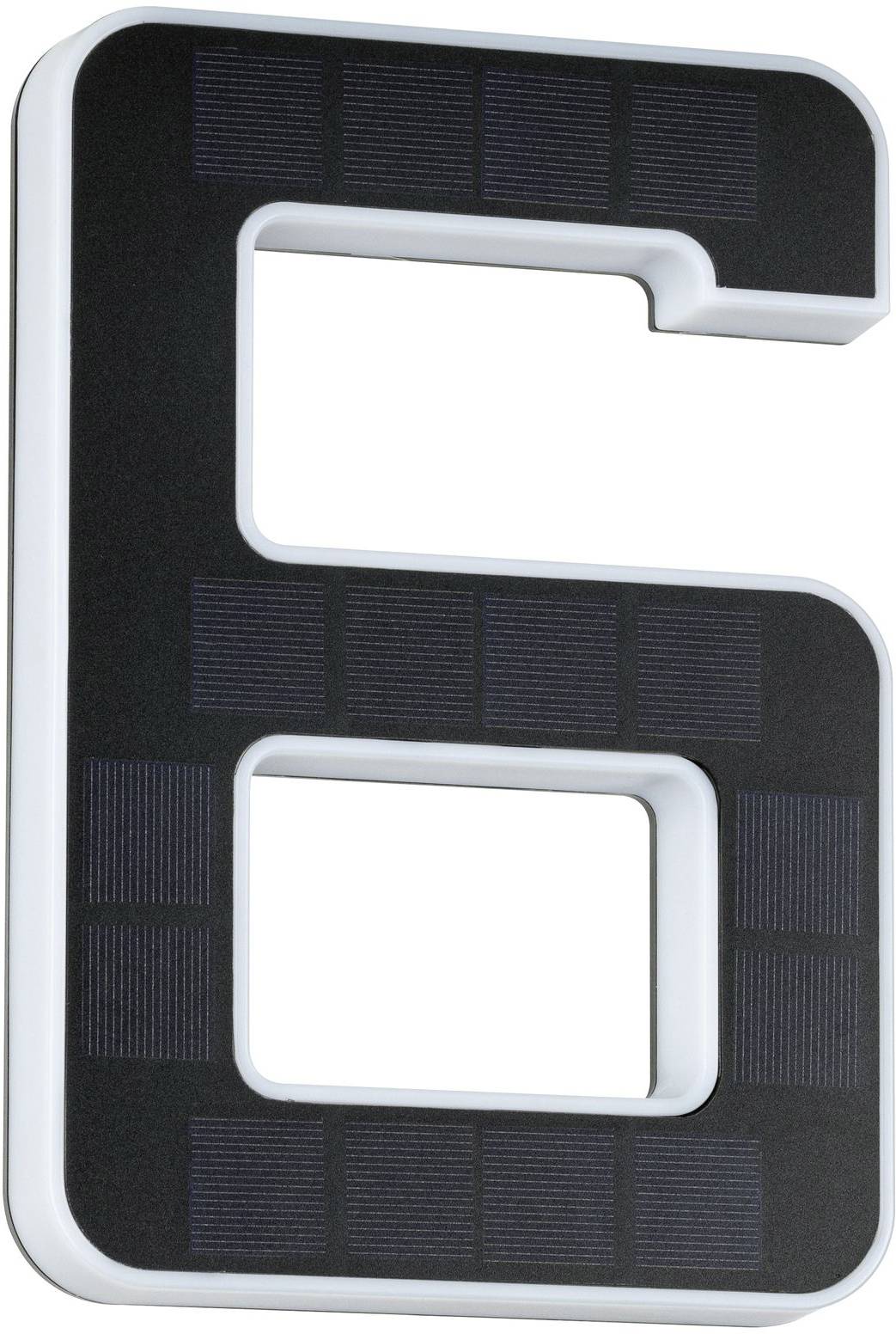 Paulmann 79847 Solar-Hausnummernleuchte 0.20W Warmweiß Schwarz