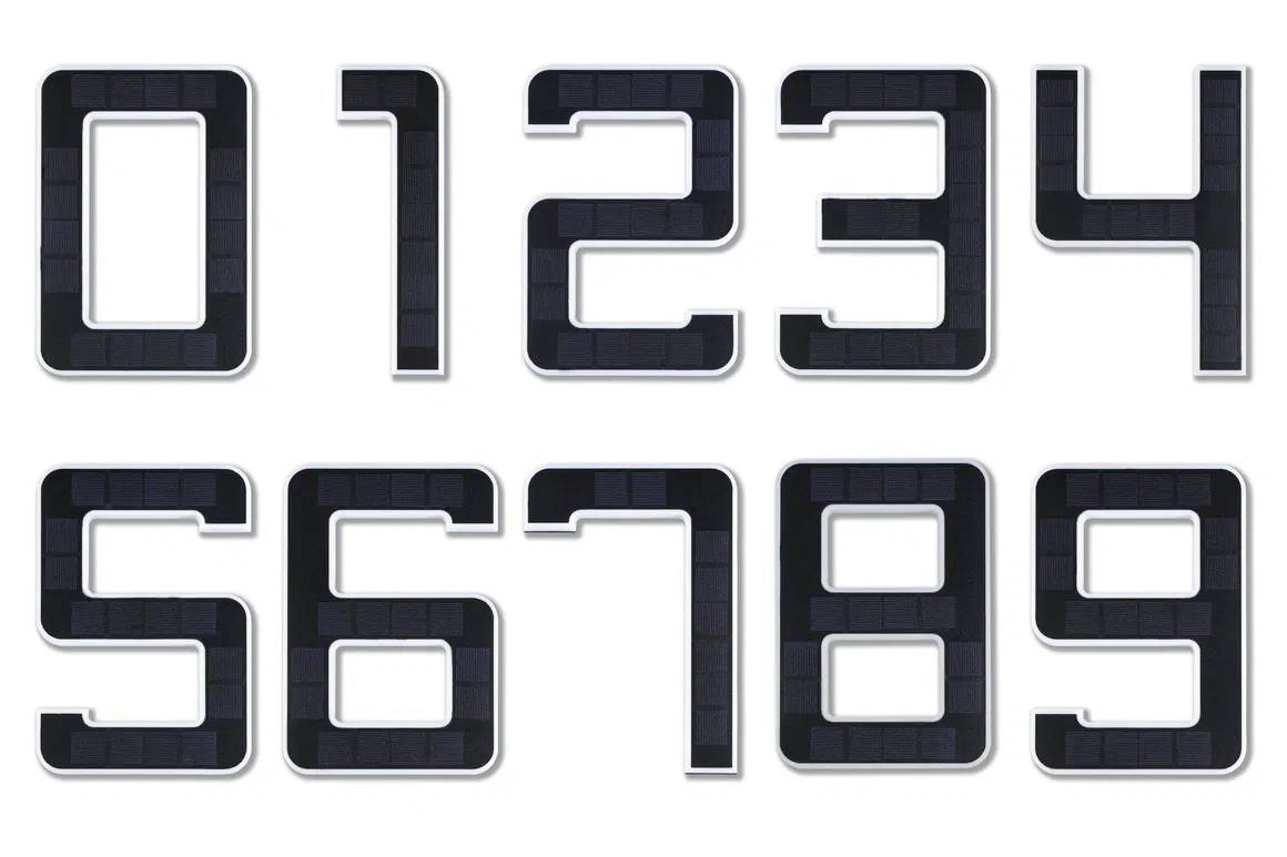 Paulmann 79843 Solar-Hausnummernleuchte 0.20W Warmweiß Schwarz