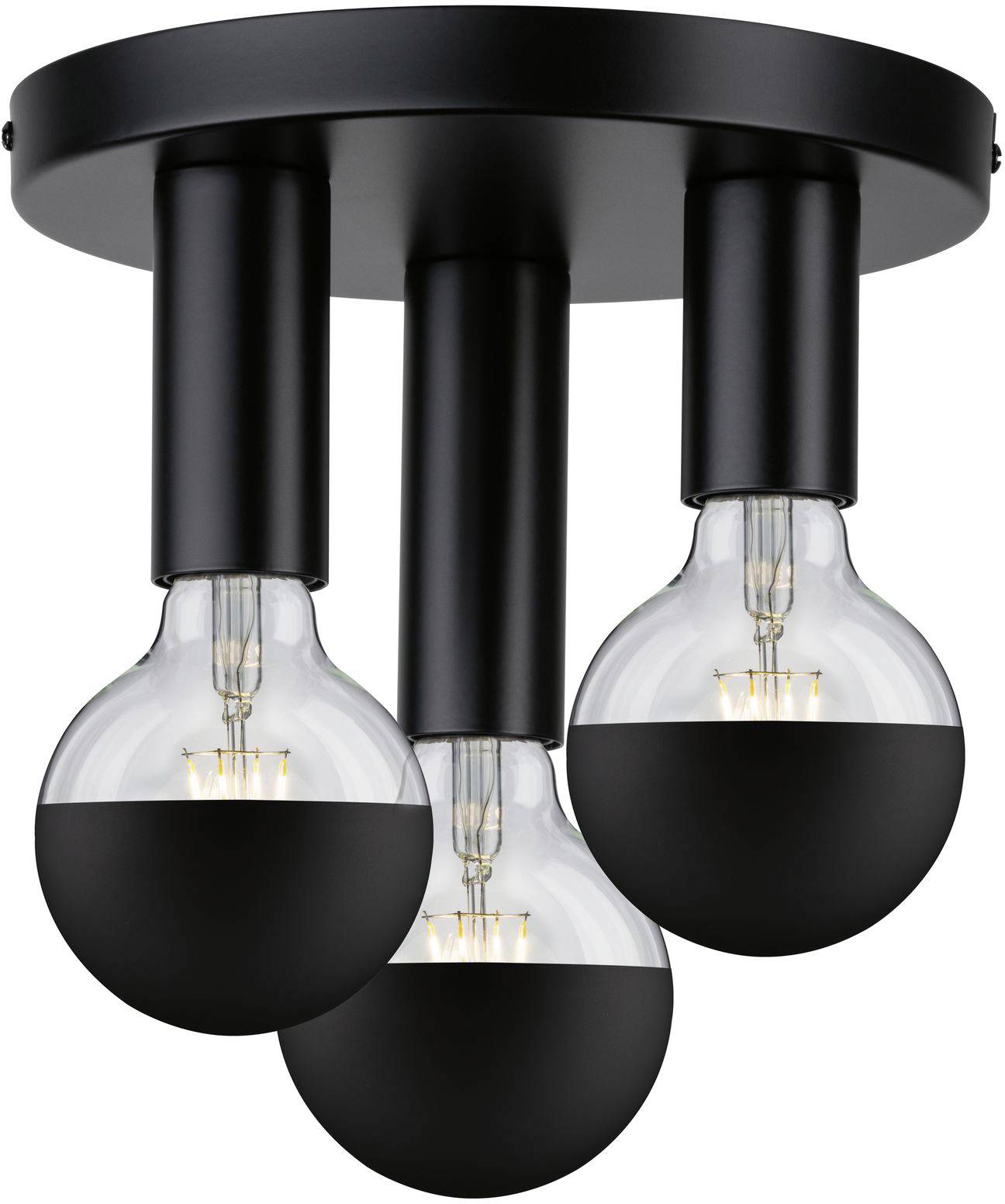 Paulmann 79761 Deckenleuchte E27 Schwarz