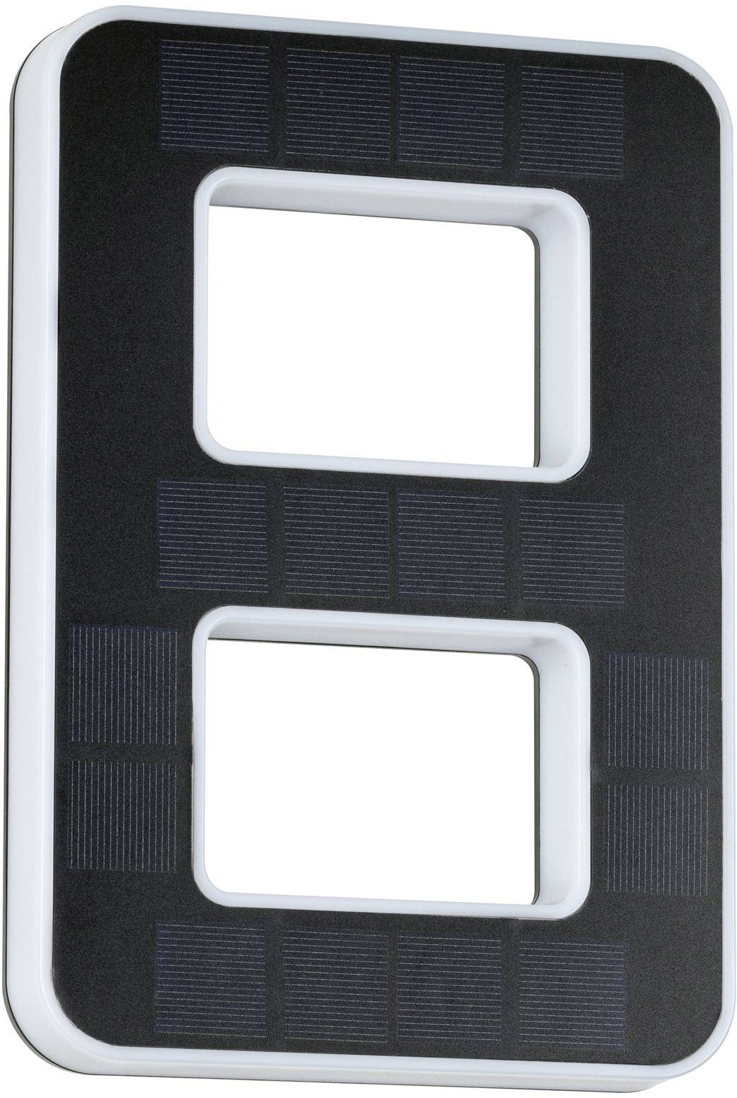 Paulmann 79849 Solar-Hausnummernleuchte 0.20W Warmweiß Schwarz
