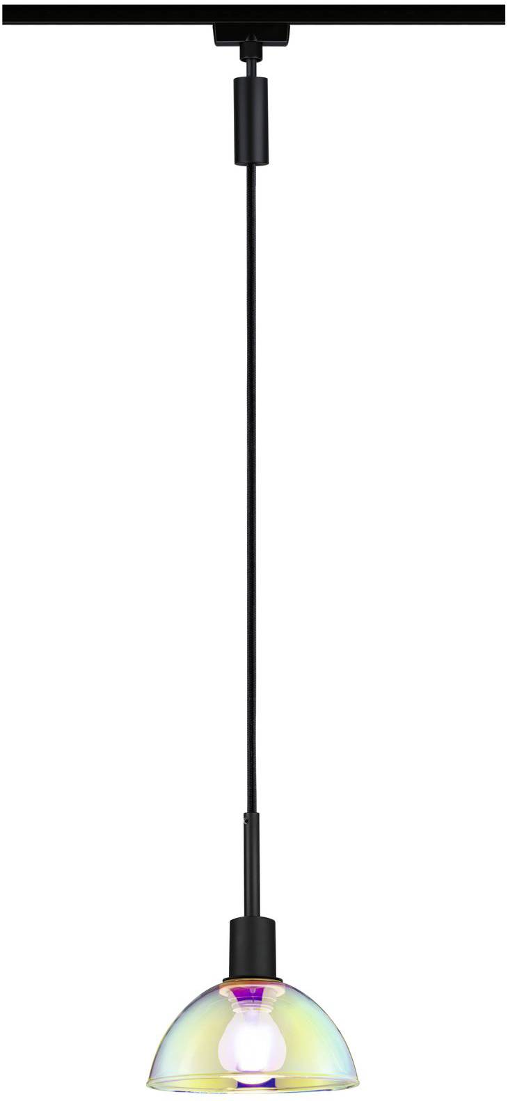 Paulmann Sarrasani Pendelleuchte URail E14 Schwarz (matt), Dichroic