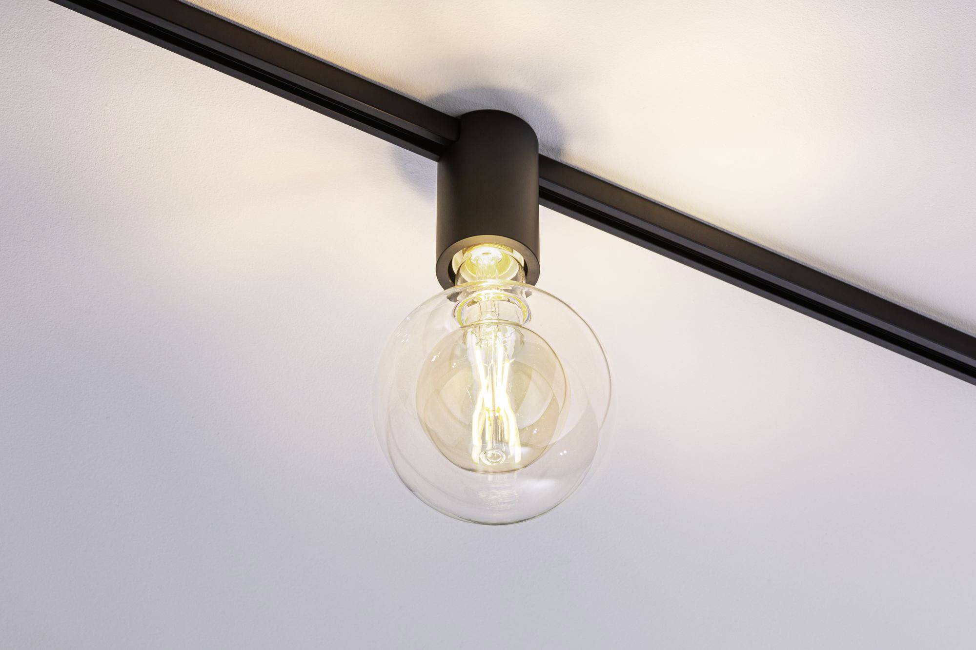 Paulmann Socket Deckenleuchte URail E27 Schwarz