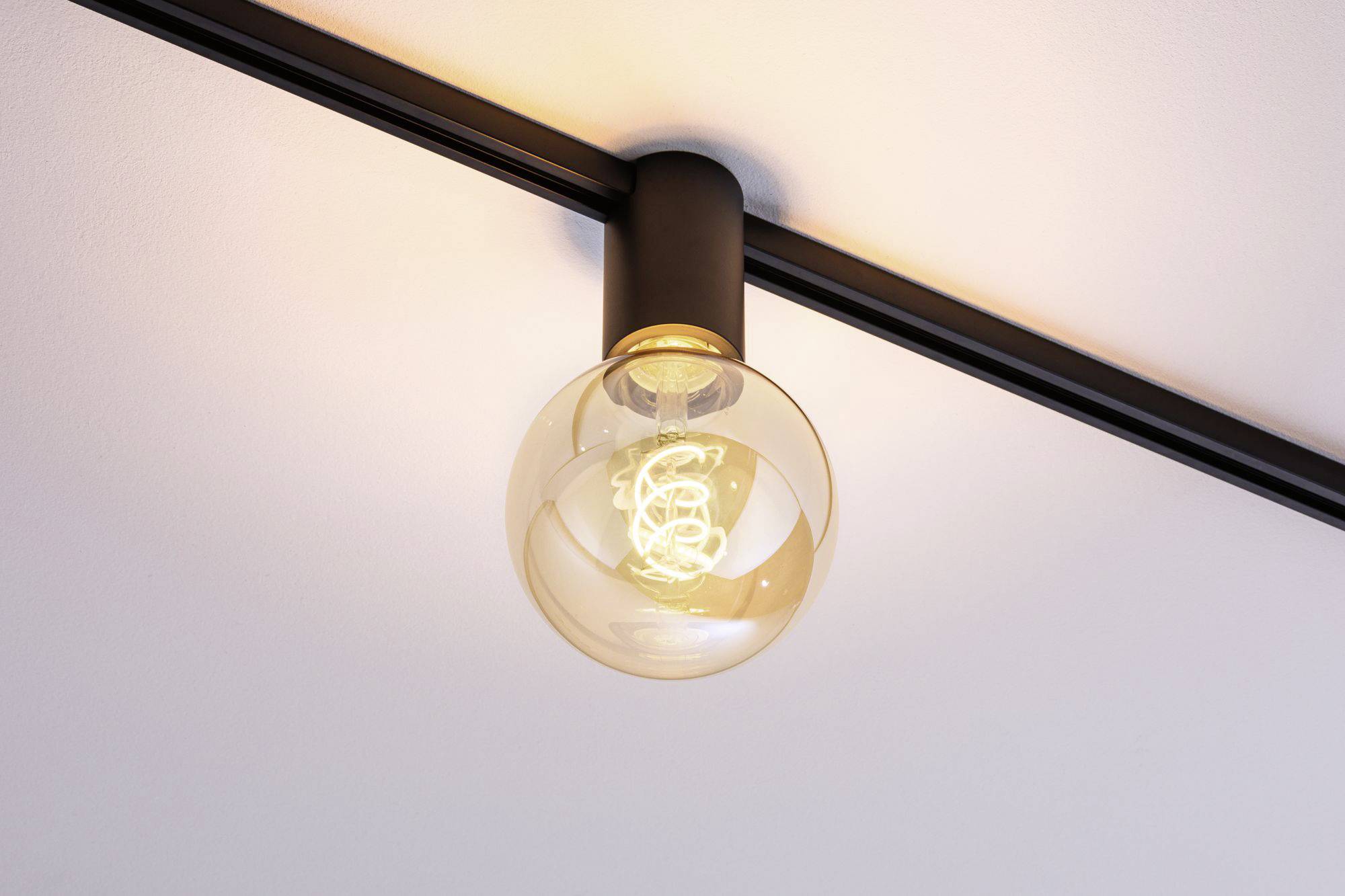 Paulmann Socket Deckenleuchte URail E27 Schwarz