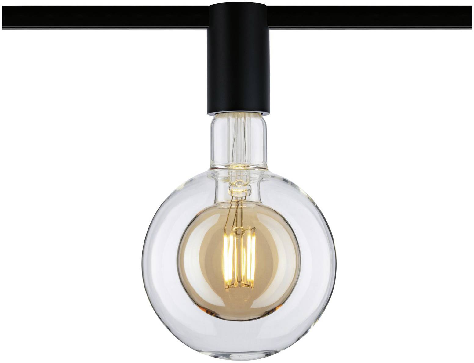 Paulmann Socket Deckenleuchte URail E27 Schwarz