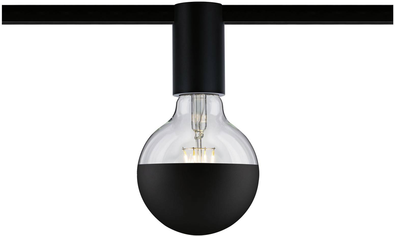 Paulmann Socket Deckenleuchte URail E27 Schwarz