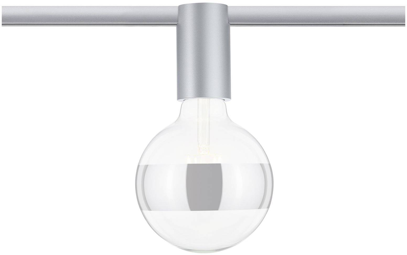 Paulmann Socket Deckenleuchte URail E27 Chrom (matt)