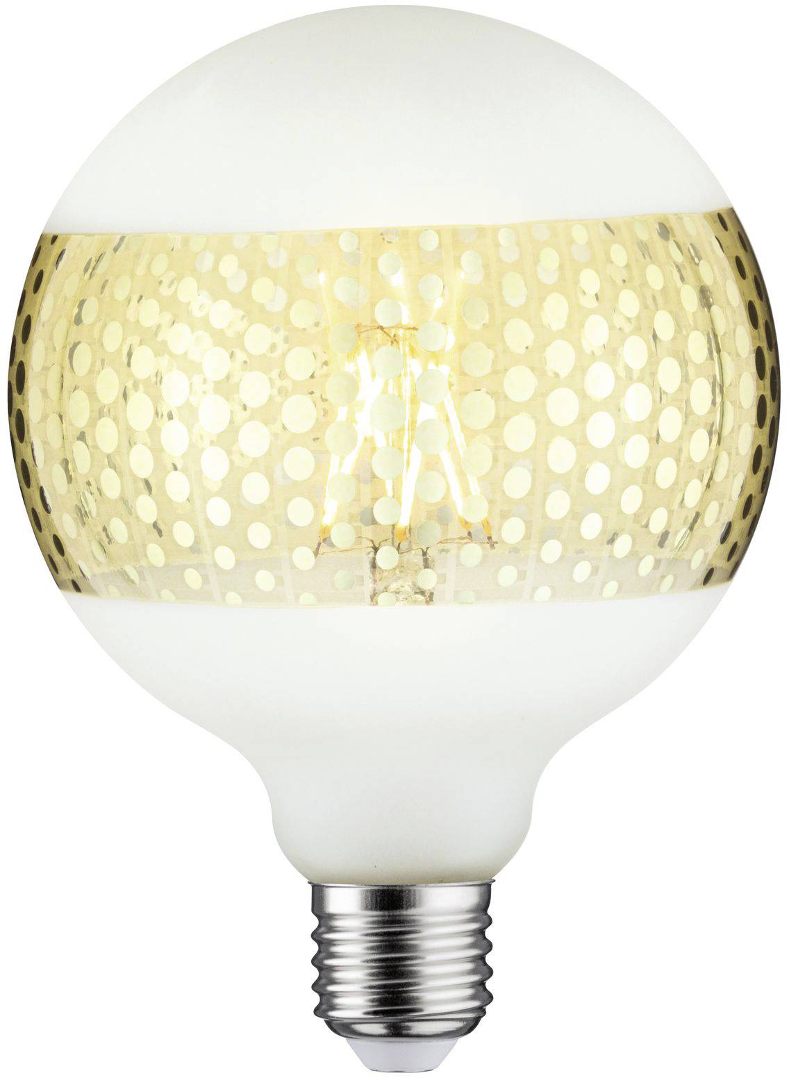 Paulmann 28770 LED EEK F (A - G) E27 Globeform 4.5W = 37W Gold (Ø x H) 125mm x 170mm 1St.