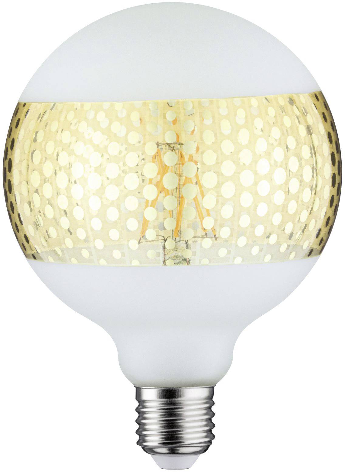 Paulmann 28770 LED EEK F (A - G) E27 Globeform 4.5W = 37W Gold (Ø x H) 125mm x 170mm 1St.