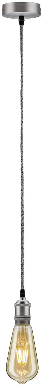 Paulmann Eldar 50385 Pendelleuchte LED E27 Grau, Nickel