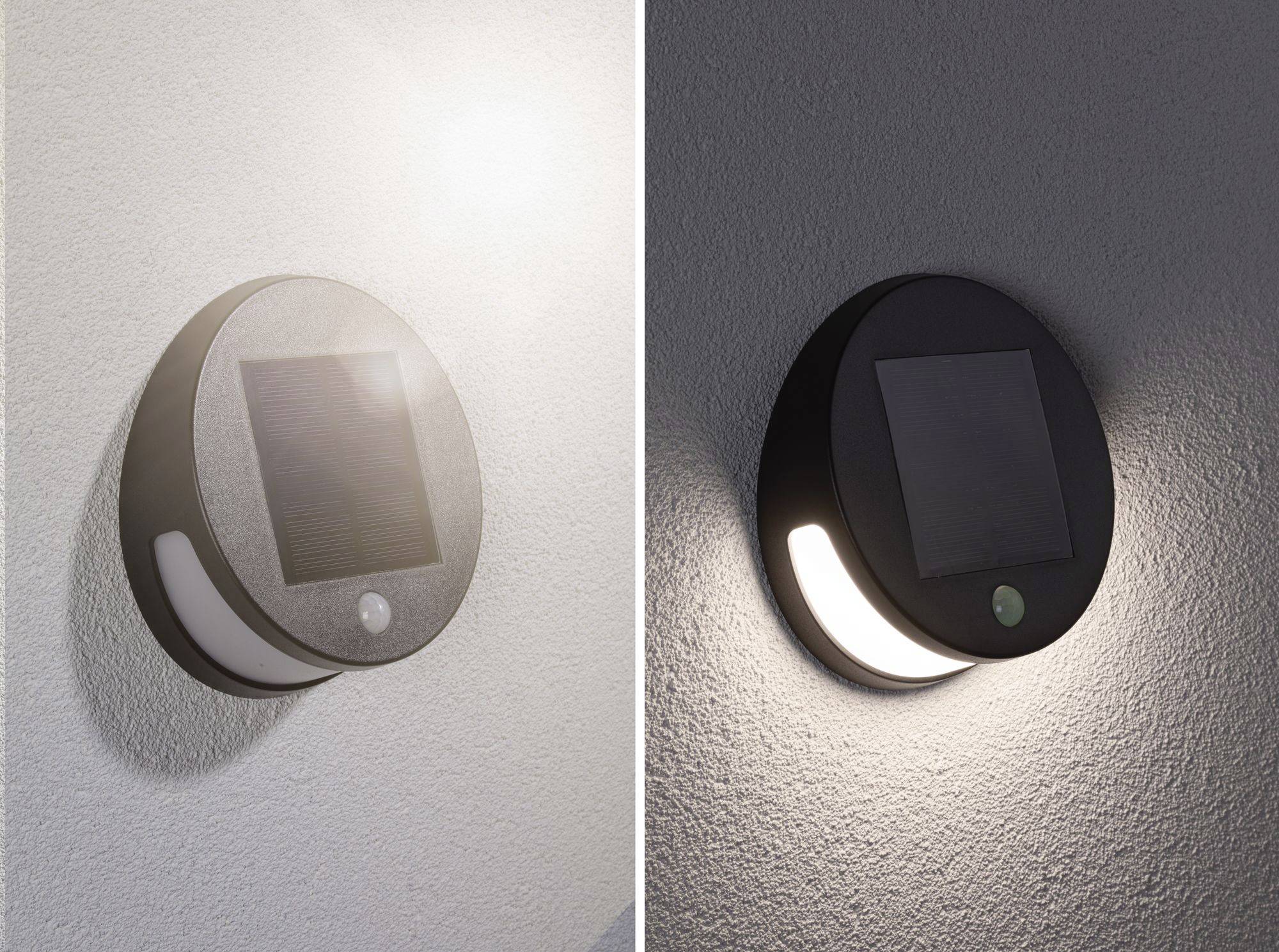 Paulmann 94265 Solar-Wandlampe 3W Warmweiß Anthrazit