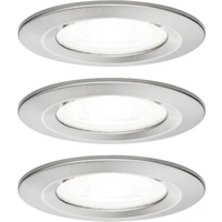 Paulmann 92983 LED-Einbauleuchte 3er Set LED GU10 19.8W Eisen (gebürstet) Paulmann 92983 LED-Einbauleuchte 3er Set LED GU10 19.8W Eisen (gebürstet)