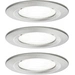 Paulmann 92983 LED-Einbauleuchte 3er Set LED GU10 19.8W Eisen (gebürstet) Paulmann 92983 LED-Einbauleuchte 3er Set LED GU10 19.8W Eisen (gebürstet)