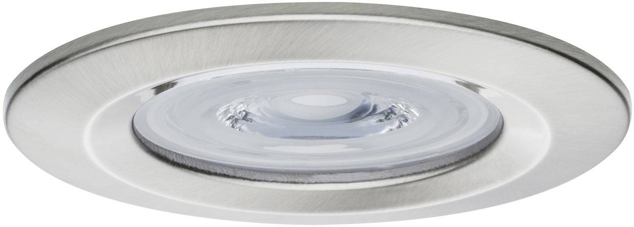 Paulmann 92983 LED-Einbauleuchte 3er Set LED GU10 19.8W Eisen (gebürstet)