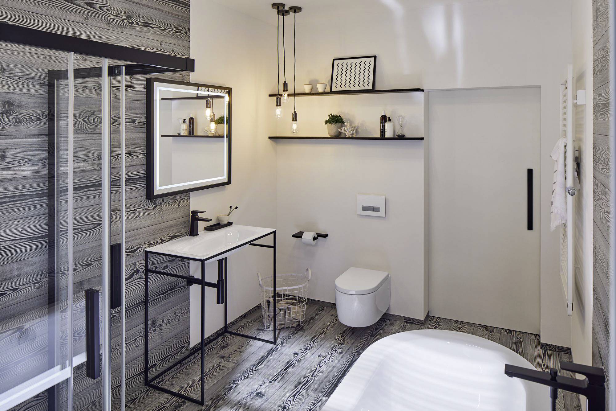 Paulmann Larus 79754 Pendelleuchte LED E27 Schwarz-Chrom