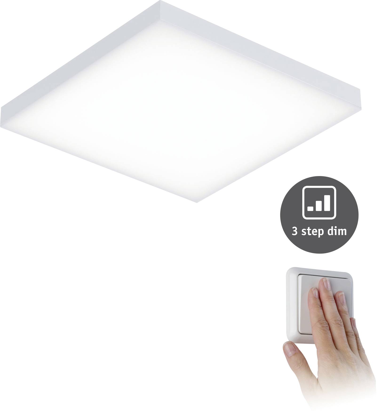Paulmann Velora 79820 LED-Panel 12W Warmweiß Weiß (matt)
