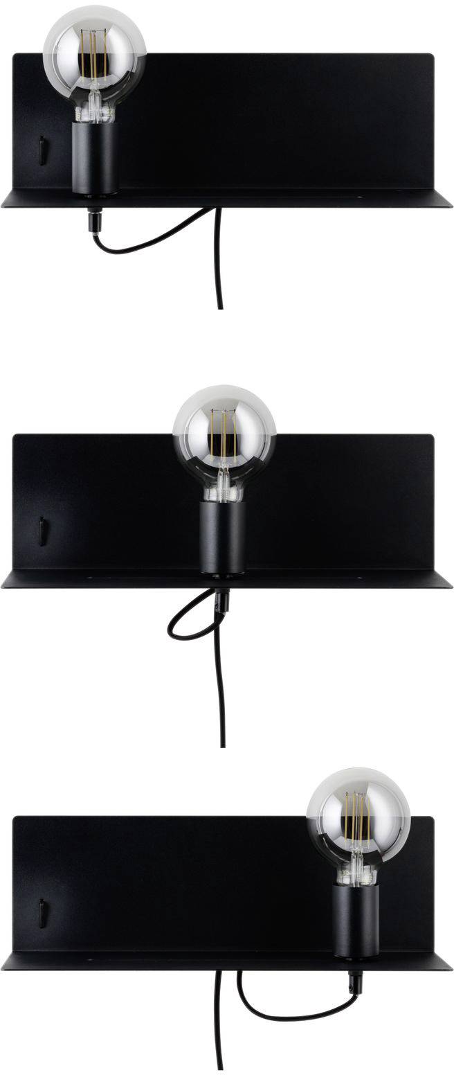 Paulmann Devara 78920 Wandleuchte E27 LED Schwarz