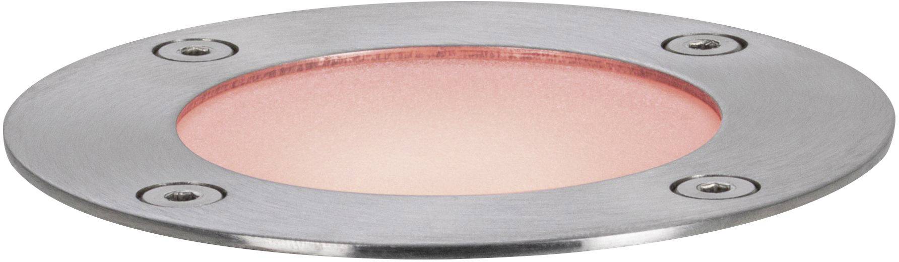 Paulmann Boden Einbauleuchte 94274 Beleuchtungssystem Plug & Shine ZigBee LED 3.6W Warmweiß Silber