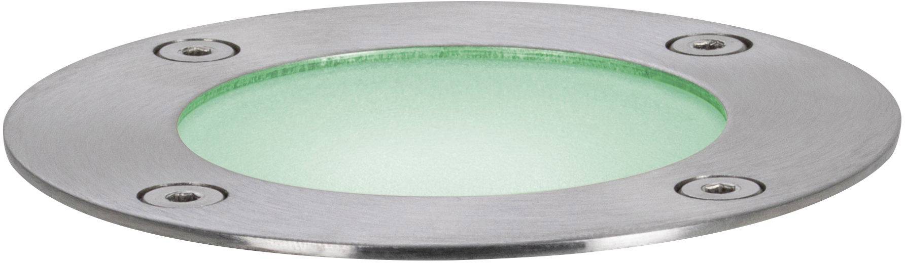 Paulmann Boden Einbauleuchte 94274 Beleuchtungssystem Plug & Shine ZigBee LED 3.6W Warmweiß Silber