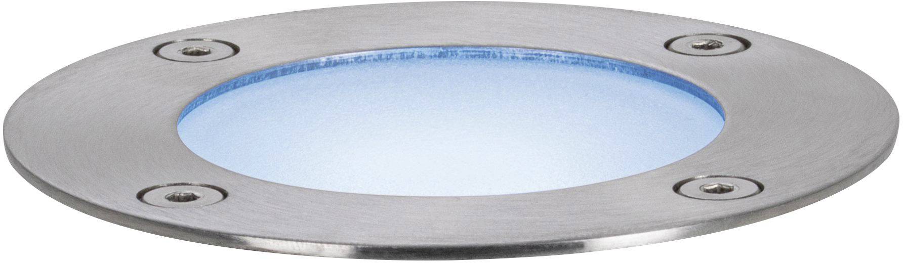 Paulmann Boden Einbauleuchte 94274 Beleuchtungssystem Plug & Shine ZigBee LED 3.6W Warmweiß Silber