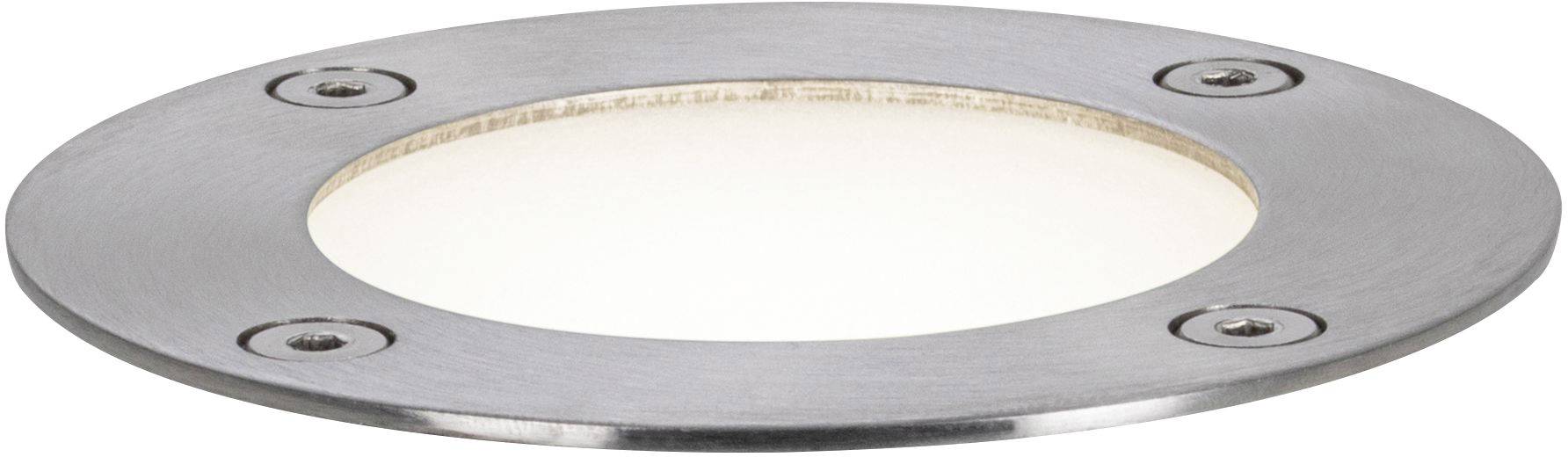 Paulmann Boden Einbauleuchte 94274 Beleuchtungssystem Plug & Shine ZigBee LED 3.6W Warmweiß Silber