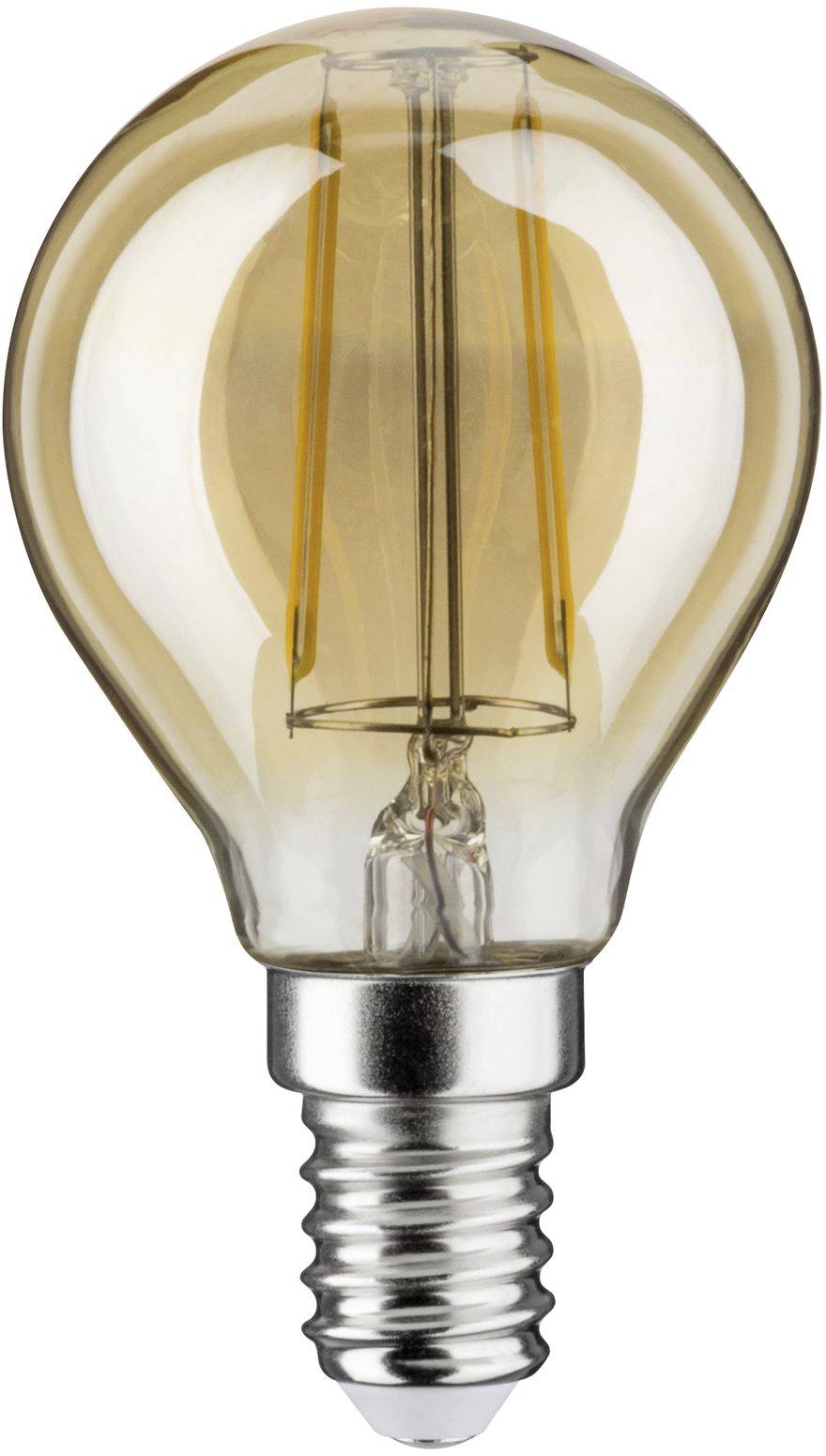 Paulmann 28712 LED EEK F (A - G) E14 Tropfenform 4.7W = 37W Gold (Ø x H) 45mm x 78mm 1St.